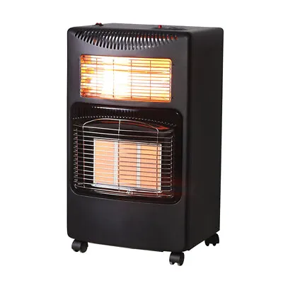 £89.99 • Buy Indoor Ceramic Piezo Gas Portable Cabinet Space Heater Fire Home Garage Workshop