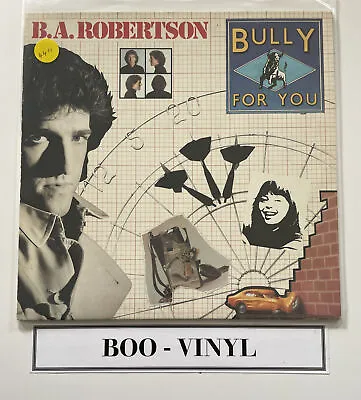 B A Robertson Bully For You LP Album Vinyl Record AS 52275 Pop 80's Ex / Ex • £12.57