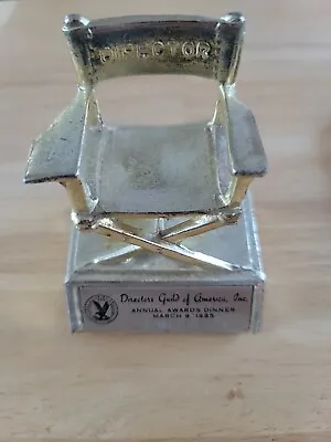  1985 DGA Directors Guild Awards Dinner  Metal Chair • $36.99