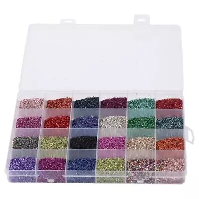 Glass Crushed Glass Glitter Crushed Glass For Crafts For Resin  Vase Filler • £19.76