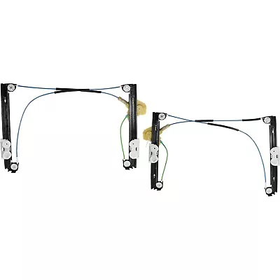 Power Window Regulator Set For 2002-2005 Mini Cooper Front 2Pcs • $68.15