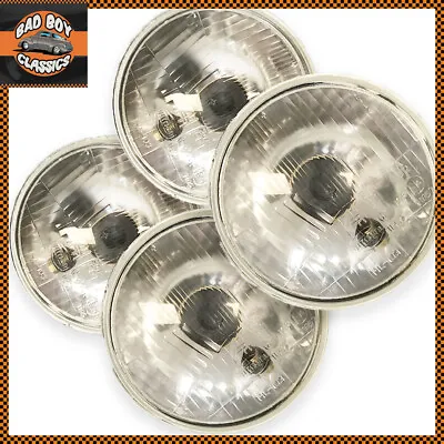 5 3/4  Halogen Conversion Headlights Headlamps H4 H1 Bulbs CLASSIC CAR X4 • $104.83