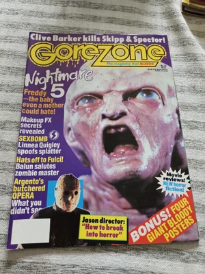 $11.99 • Buy GoreZone Magazine # 10 November 1989 Fangoria Clive Barker Opera Linnea Quigley