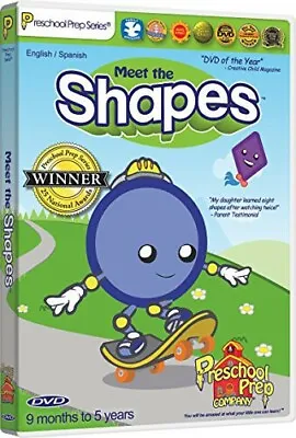 Meet The Shapes DVD - DVD -  Very Good - Animation-Kathy Oxley - 1 - NR (Not Rat • $6.99