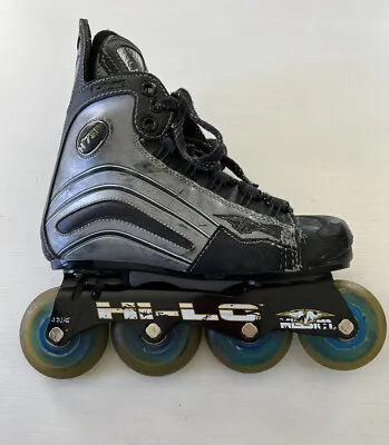 Mission Helium 750 Hi-Lo Inline Hockey Skates Roller Blades Size 4D • $59.99