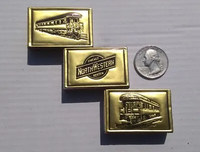 Chicago North Western Railroad Vintage  Pocketbox Matches CNW Train Total Of 3 • $9.89