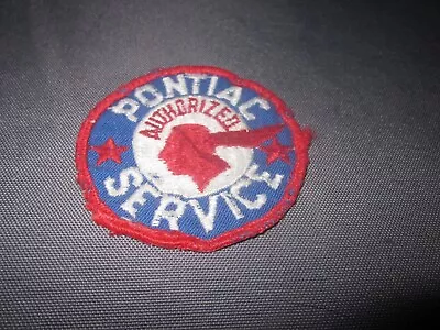Vintage Original 50's  PONTIAC AUTHORIZED SERVICE Uniform PATCH • $17.99