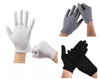 Cotton Gloves Soft Sweat Absorbent Moisturizing Gloves For Eczema Dry Hands • $10.49