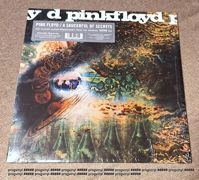 Pink Floyd ‎– A Saucerful Of Secrets 2019 Vinyl 180g LP  MONO Reissue • $32