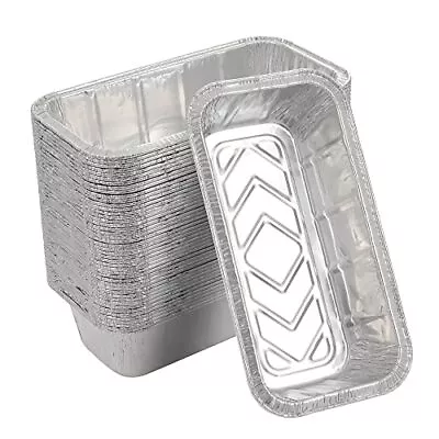 Waytiffer Loaf Pans [50 Pack] 2Lb Heavy Duty Disposable  Assorted Sizes  • $24.03