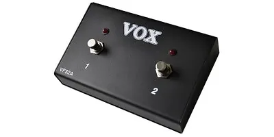 Vox VFS-2A Foot Switch AC15 AC30 Metal Stereo Cable Japan Black VFS 2A 1/4 Inch • $71.73