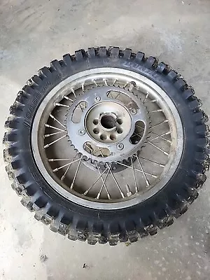 $139.95 • Buy 99 00 01 02 03 04 Honda CR85 OEM 14  REAR RIM WHEEL W/TIRE
