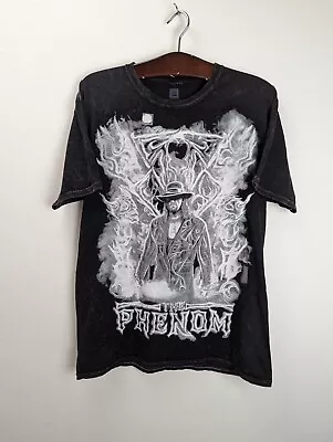 WWE UNDERTAKER “THE PHENOM” Wrestling MINERAL WASH OFFICIAL T-SHIRT Large • £20