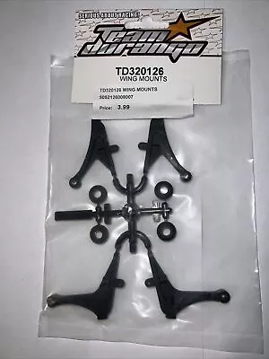 $9.99 • Buy RC Team Durango TD320126 Wing Mounts DEX210 V2 V3 1/10 2wd Buggy Discontinued 
