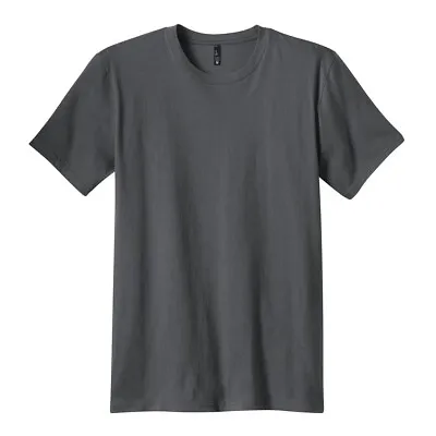 Bulk Lot District DT5000 Men T-Shirt Cotton Plain Short Sleeves (Pack Of 10) • $24.95