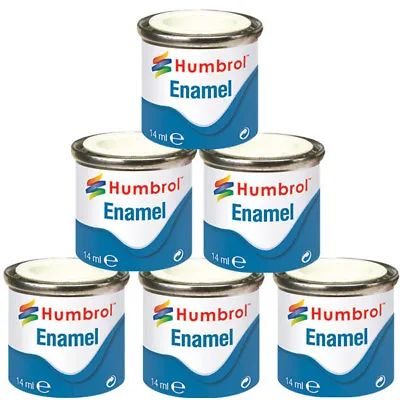 £5.49 • Buy Enamel Model Paint Humbrol 14ml Gloss Metallic Satin Matt All Colours & Shades