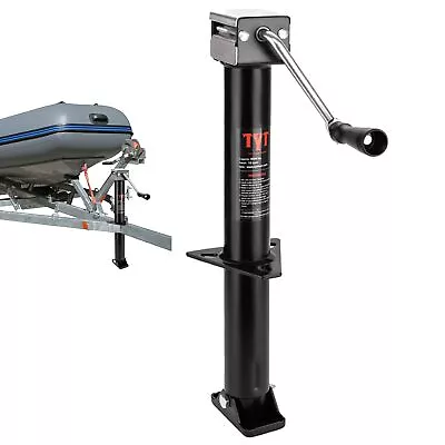 Trailer Jack A Frame Bolt On Trailer Tongue Jack 5000lbs 15  Lift With Footplate • $79.99