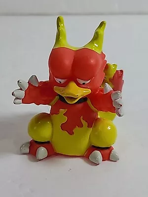 1997 Pokemon Finger Puppet Magmar Figure Nintendo Bandai All Solid Yellow • $6