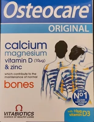 £4.29 • Buy Vitabiotics Osteocare Original 30 Tablets