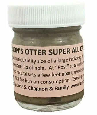 $7.50 • Buy Lenon's Otter Super All Call - Otter Lure / Scent 1 Oz. Bottle