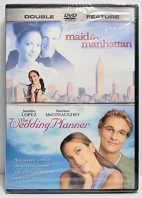 Maid In Manhattan & The Wedding Planner Double Feature (DVD)New Sealed  • $7.99