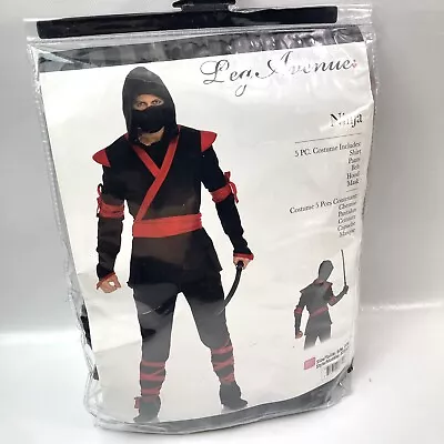 Leg Avenue Halloween Black Ninja Costume Men’s Size S Incomplete • $12.74