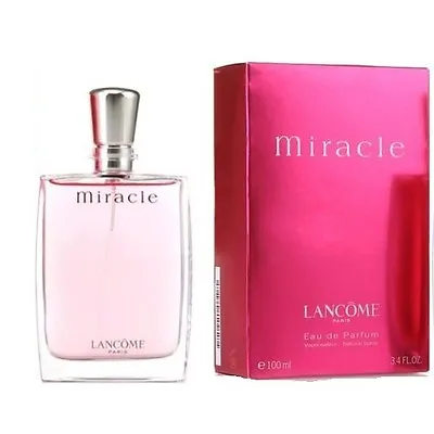 Lancome Miracle 100ml (3.4 Fl.Oz) Eau De Parfum EDP SPRAY NEW & CELLO SEALED • £65