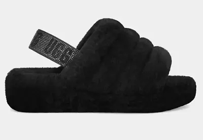 UGG Fluff Yeah Bling BLACK • $69.99