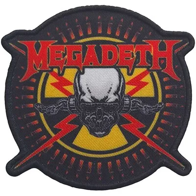 £4.89 • Buy MEGADETH Bullets : Printed SEW-ON PATCH 100% Official Licensed Merch