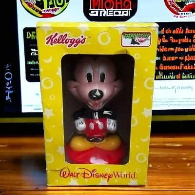 Mickey Mouse Jiggle Bobble Head Disney World Kellogg Keebler Collectible 2002 • $14.99