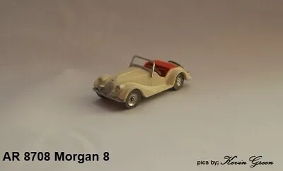 1:86 - H0 Scale  Auto Replicas    Ar. 8708  Morgan 8  White Metal Car Kit • $14.92