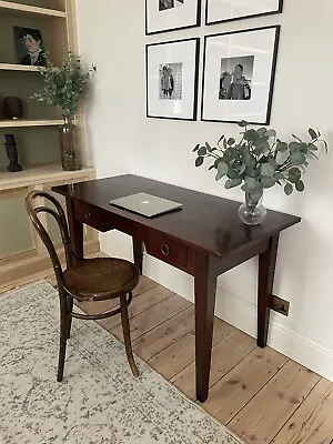 DESK Lombok Indonesian Solid Teak Wood & Brass For Your Habitat RP1500 CAN DEL • £595