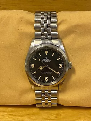 ROLEX Explore I Vintage C. 1968's Stainless Steel Men's Watch - $60K APR W/ COA! • $21900