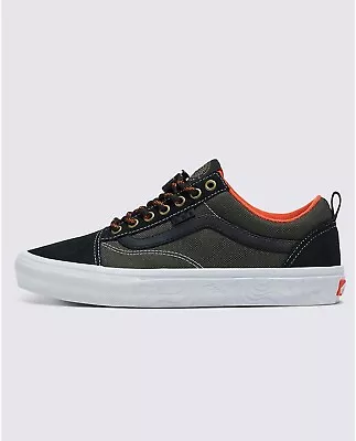 Vans Skate Spitfire Old Skool Shoe - Black/flame • $79.99