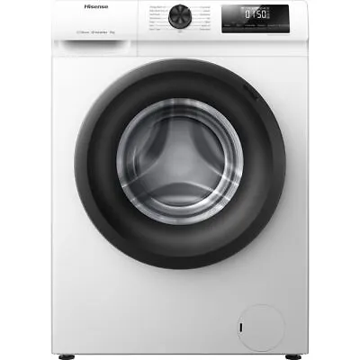 £329 • Buy Hisense WFQP9014EVM 9Kg Washing Machine 1400 RPM C Rated White 1400 RPM