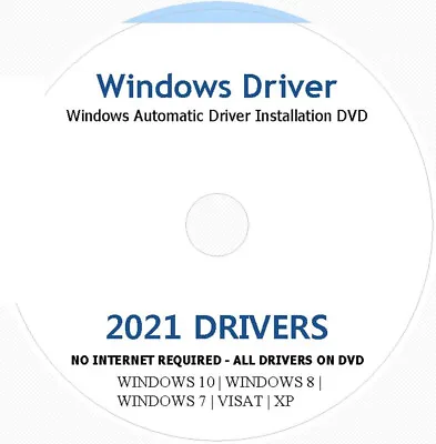 £1.69 • Buy Latest Windows Driver Repair DVD PC Laptop Missing Drivers XP Vista 7 8 10