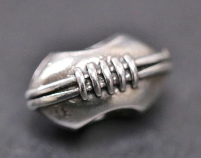 £14.82 • Buy Pandora ALE 925 Sterling Silver Football Sports Charm 790384