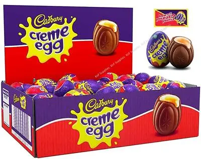 Cadbury Cream Creme Eggs - Ideal For Easter Hunt Gift • £13.95