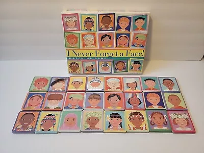 I Never Forget A Face Multicultural Matching Card Game 2004 Eeboo • $9.99