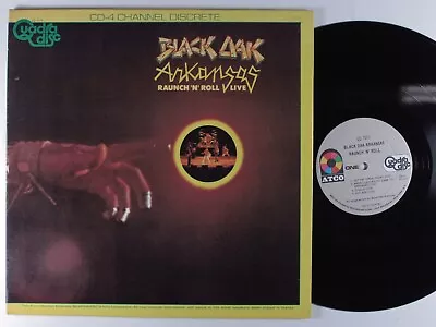 BLACK OAK ARKANSAS Raunch 'N' Roll ATCO LP VG++ Quadraphonic Gatefold M • $8