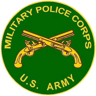 Military Police Corps US Army Sticker Mp Insignia Emblem • $4.88