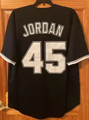 Michael Jordan Birmingham Barons #45 Baseball Jersey • $22.99
