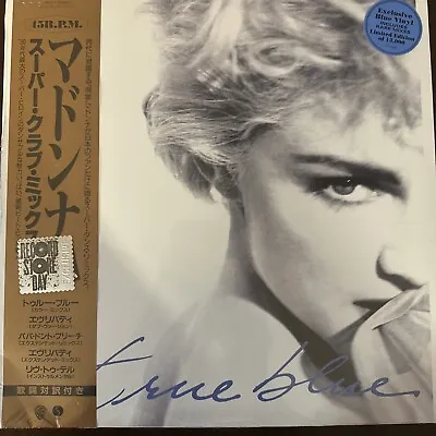 Madonna True Blue (Super Club Mix) RSD Exclusive Blue Color Vinyl Sealed • $45.99