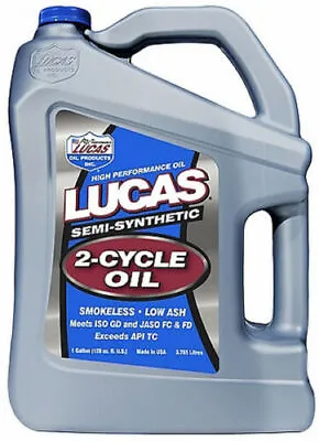 LUCAS Oil 10115 Semi-Synthetic 2-Cycle Racing Oil (1 Gal) • $35.98