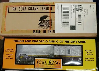 MTH O Scale RailKing MTHRRC - 2000 Crane Tender #30-7939 NIB W/SHIP BOX. (13Q) • $29.95