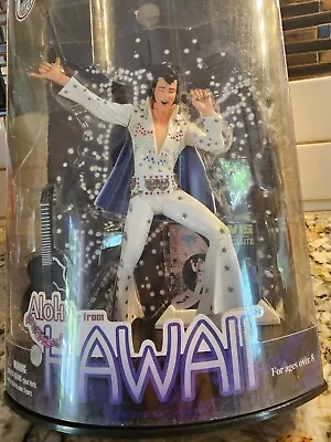 Vintage Elvis Presley Aloha From Hawaii 6 Inch Action Figure By XToys 2000  NIB • $42