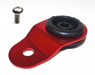 Torque Solution Radiator Mount W/ Insert (RED) : Mitsubishi Evolution 7/8/9 • $25.53