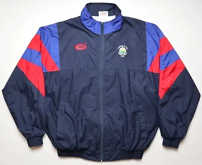 Linfield Fc 1999/2000/2001 Training Football Soccer Track Jacket Rossco Mens Xxl • £149.99