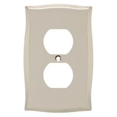 Nickel Outlet Wall Plate Lylah 144044 • $6.99