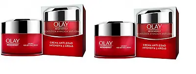 £7.50 • Buy 2x Olay Regenerist 3 Point Treatment Anti-Aging Day Cream 15ml Each